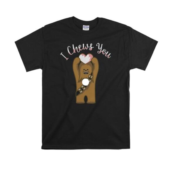Star Wars “I Chews You” Printed Tee Size M - Picture 1 of 5
